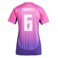 Fotbalové Dres Německo Joshua Kimmich #6 Dámské Venkovní ME 2024 Krátký Rukáv
